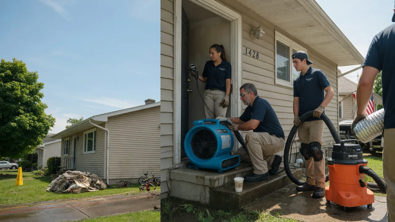 Water Damage Restoration in Keystone, IN near me